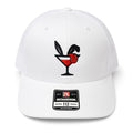 Hare of the Dog Trucker Hat, White on White