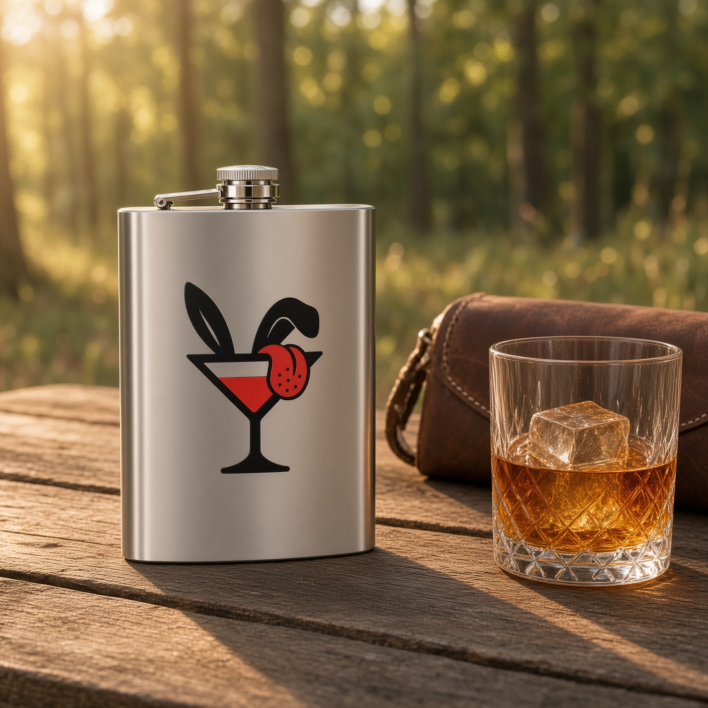 The Morning after Legends Stainless Steel Flask